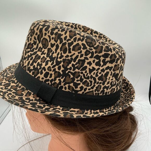The Accessory Collective Brown and Black Fedora Hat - Picture 3 of 7